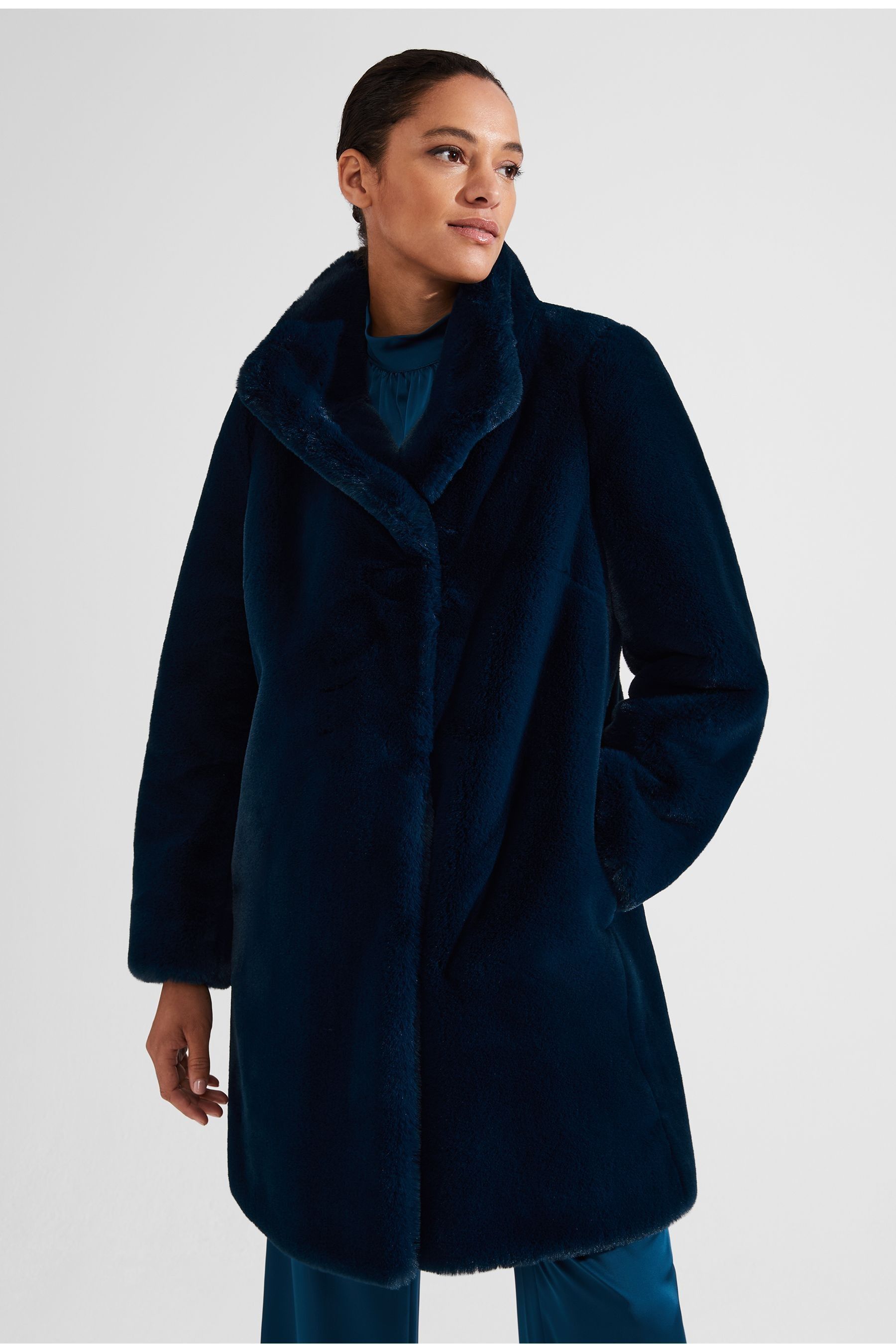 Hobbs blue coat new arrivals