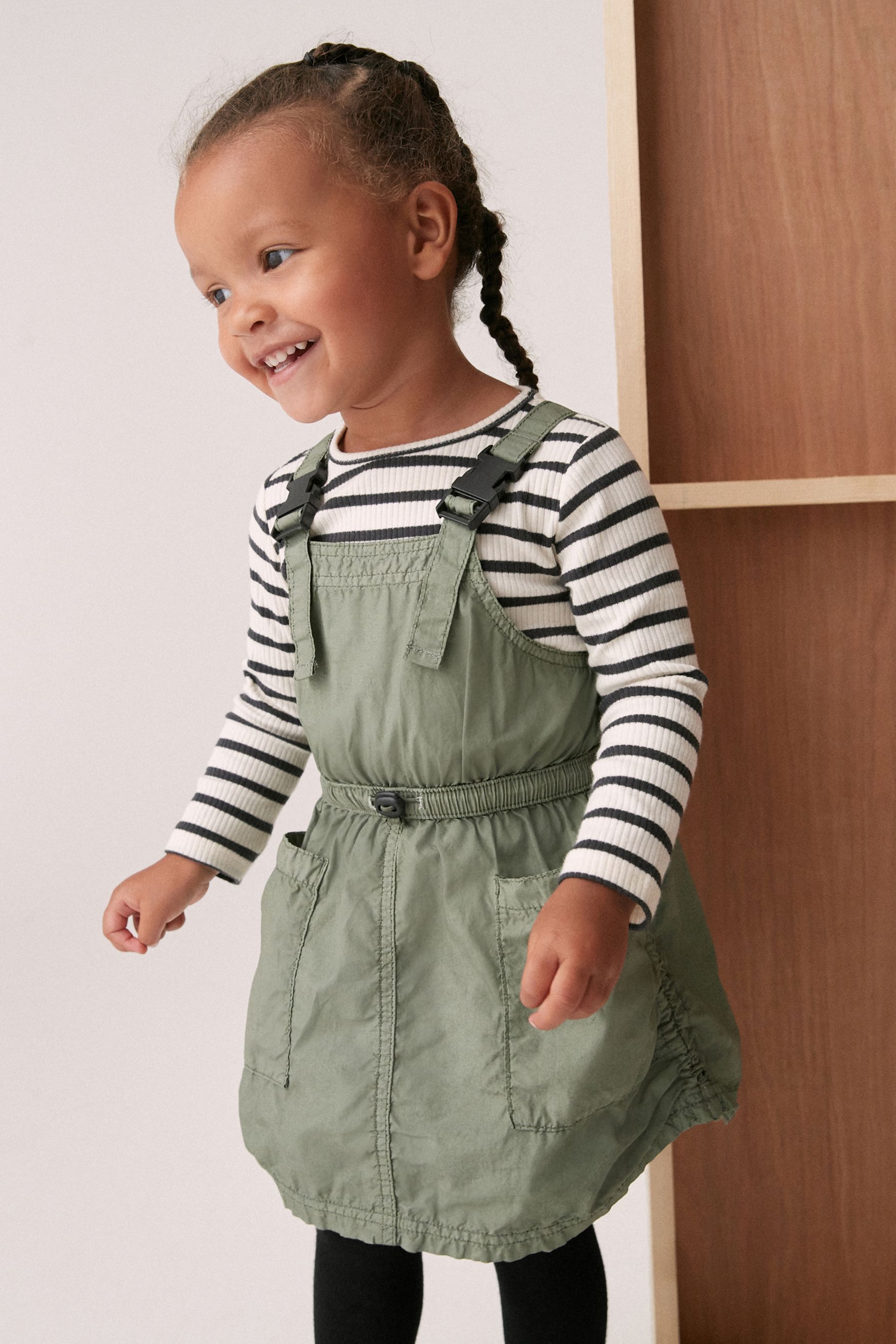 Utility pinafore sale dress