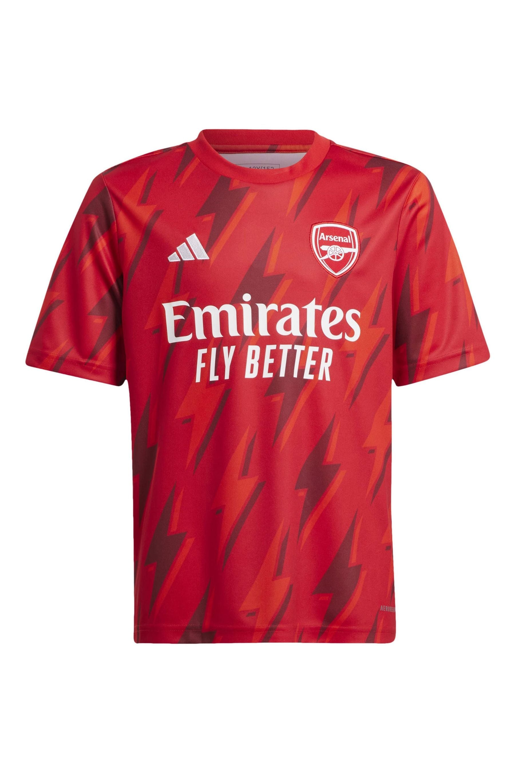 Buy adidas Red Arsenal Pre Match Top from the Next UK online shop