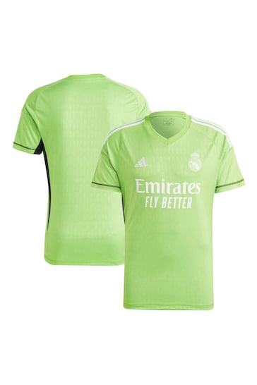 adidas Green Real Madrid Home Goalkeeper Shirt