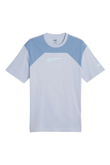 Puma Blue Manchester City Culture T-Shirt