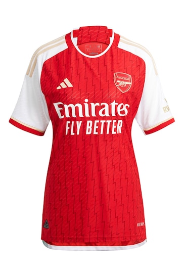adidas Red Arsenal Home Authentic Shirt 2023-24