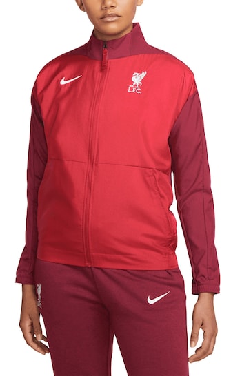 Nike Red Liverpool Anthem Jacket Womens