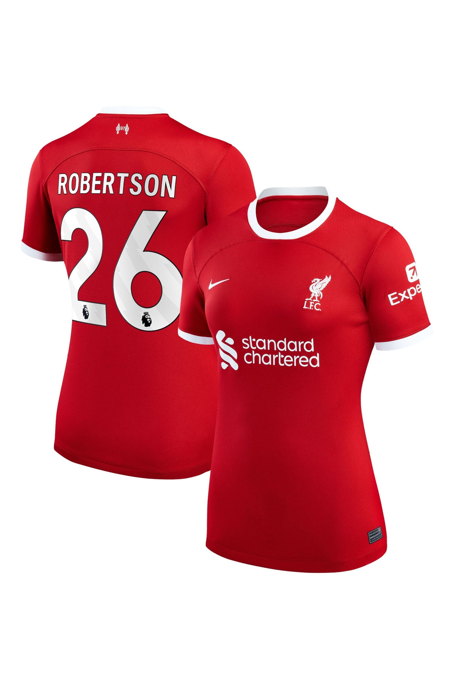Buy Nike Red Robertson 26 Liverpool FC Womens Stadium 23 24 Home