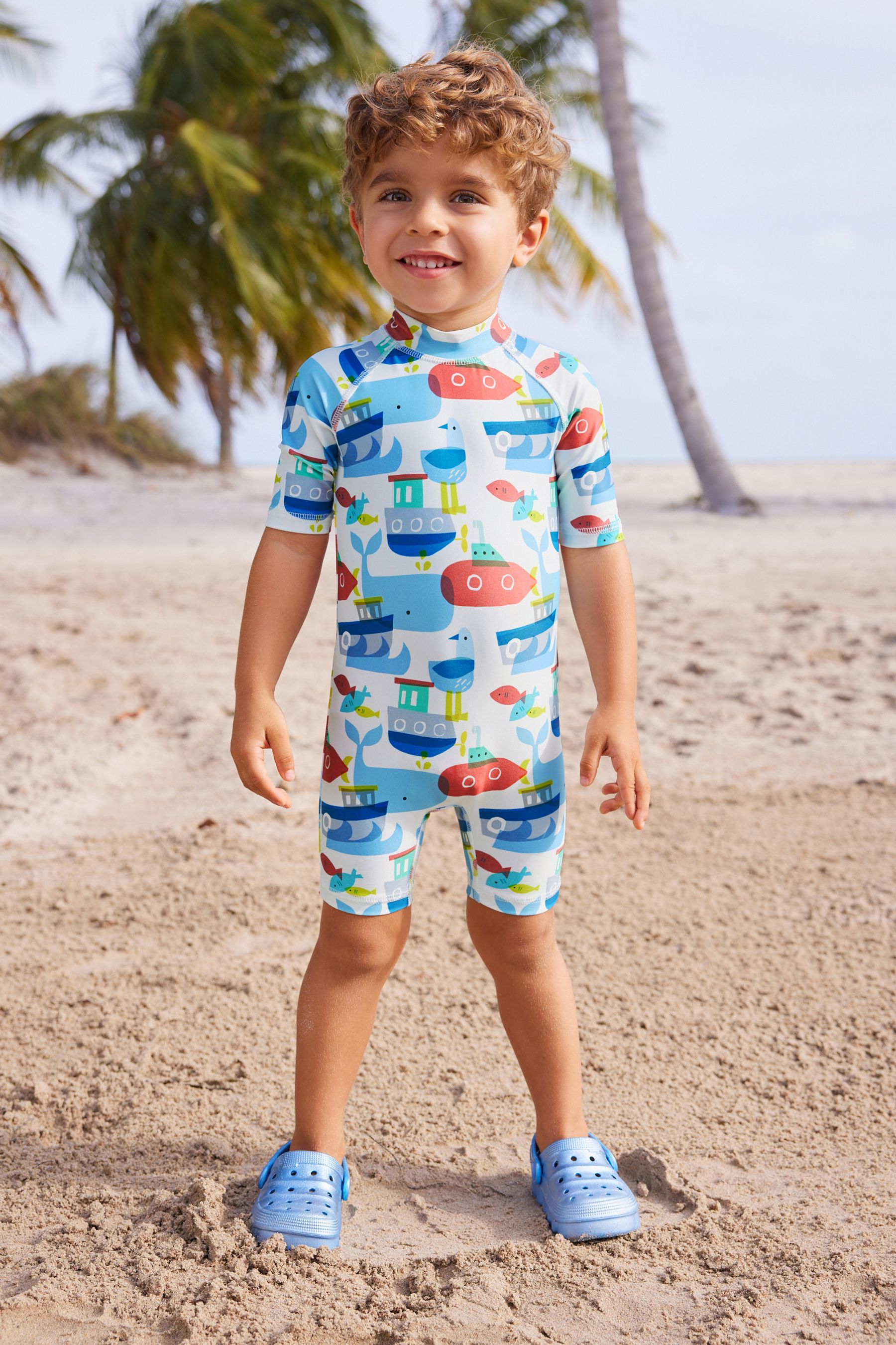 Boys all in one on sale swim suits