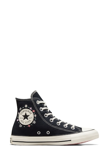Converse Pink/Black Chuck Taylor All Star High Top Trainers