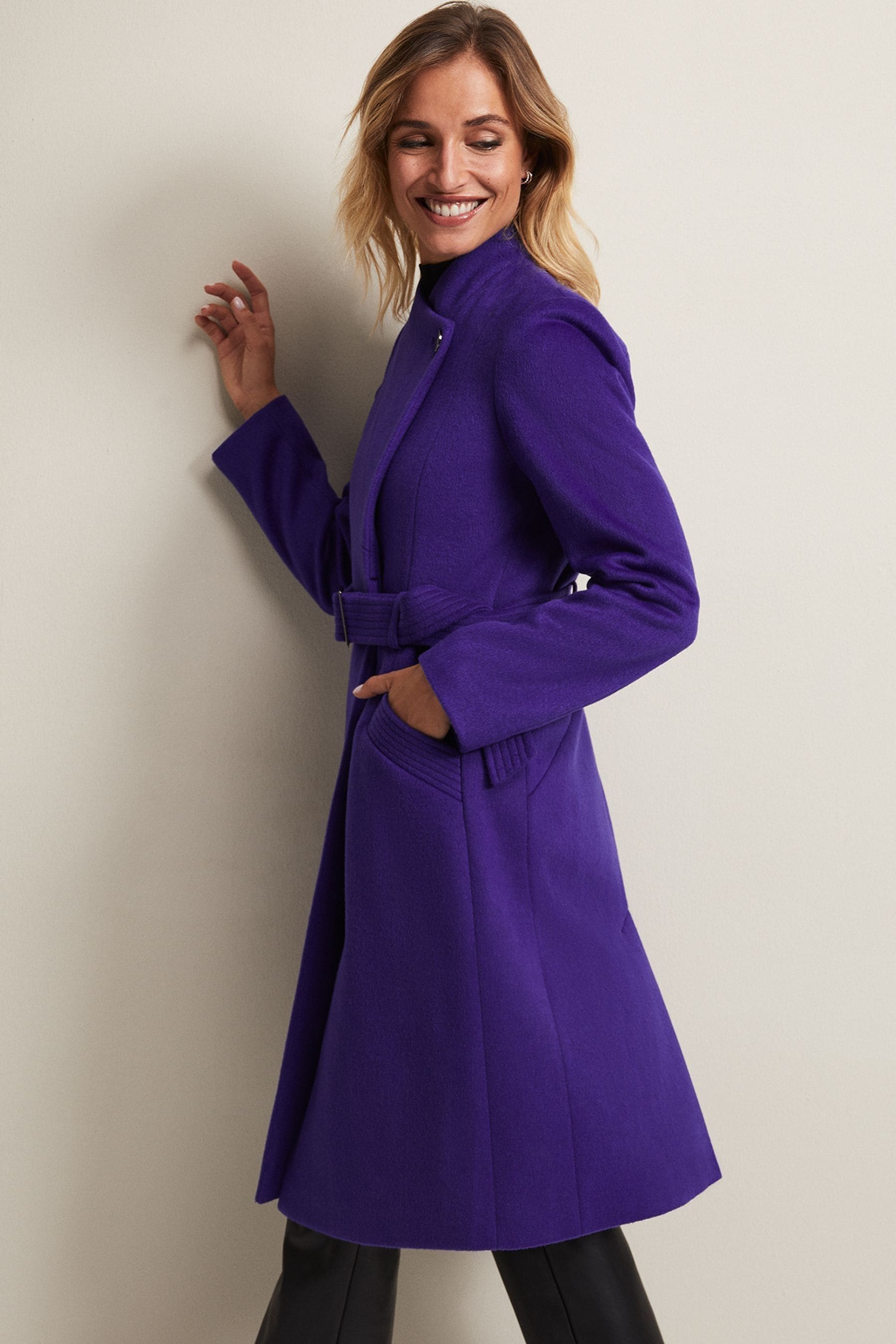 Next cheap purple coat
