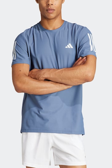 adidas Blue Own The Run T-Shirt
