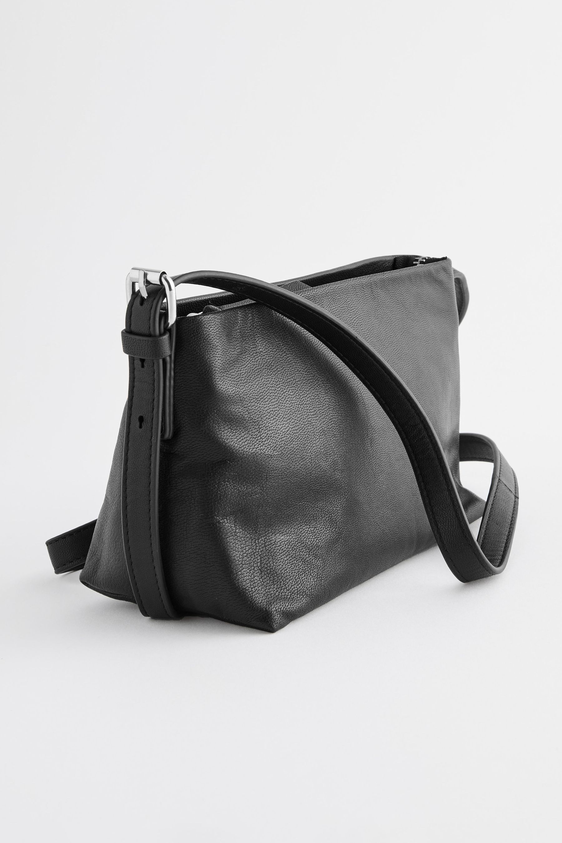 Buy Black Leather Cross Body Bag from the Next UK online shop