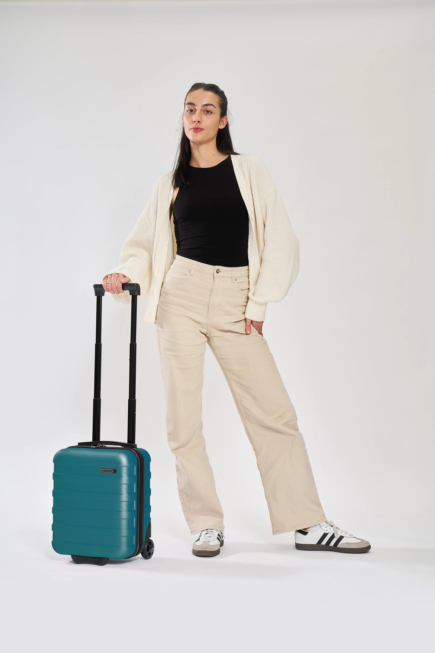 Buy Cabin Max Anode Two Wheel Carry On Underseat 45cm Suitcase