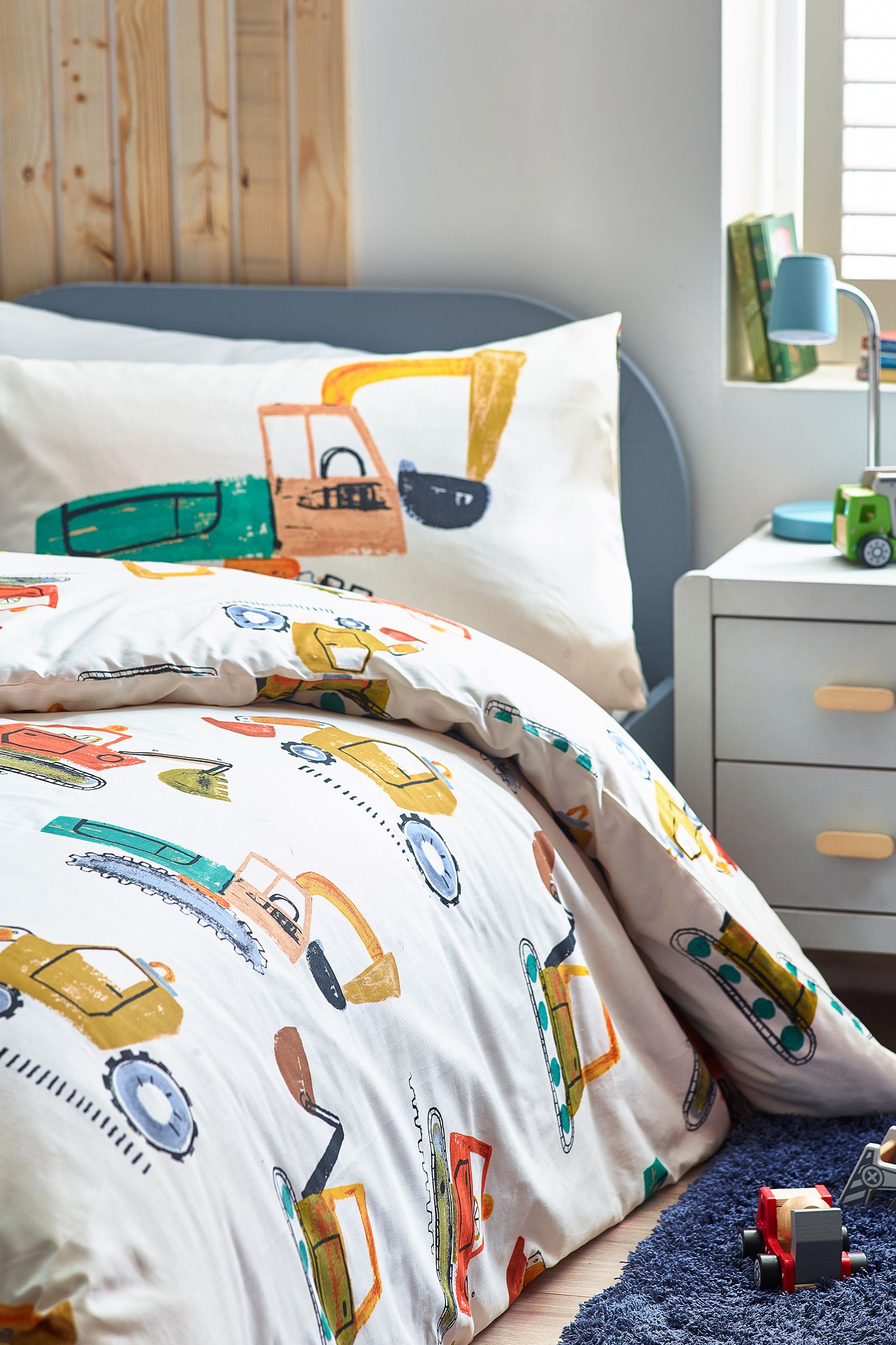 Digger double 2025 duvet set