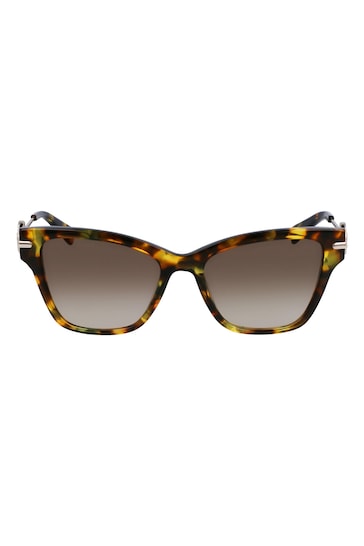 Longchamp Brown Havana Sunglasses