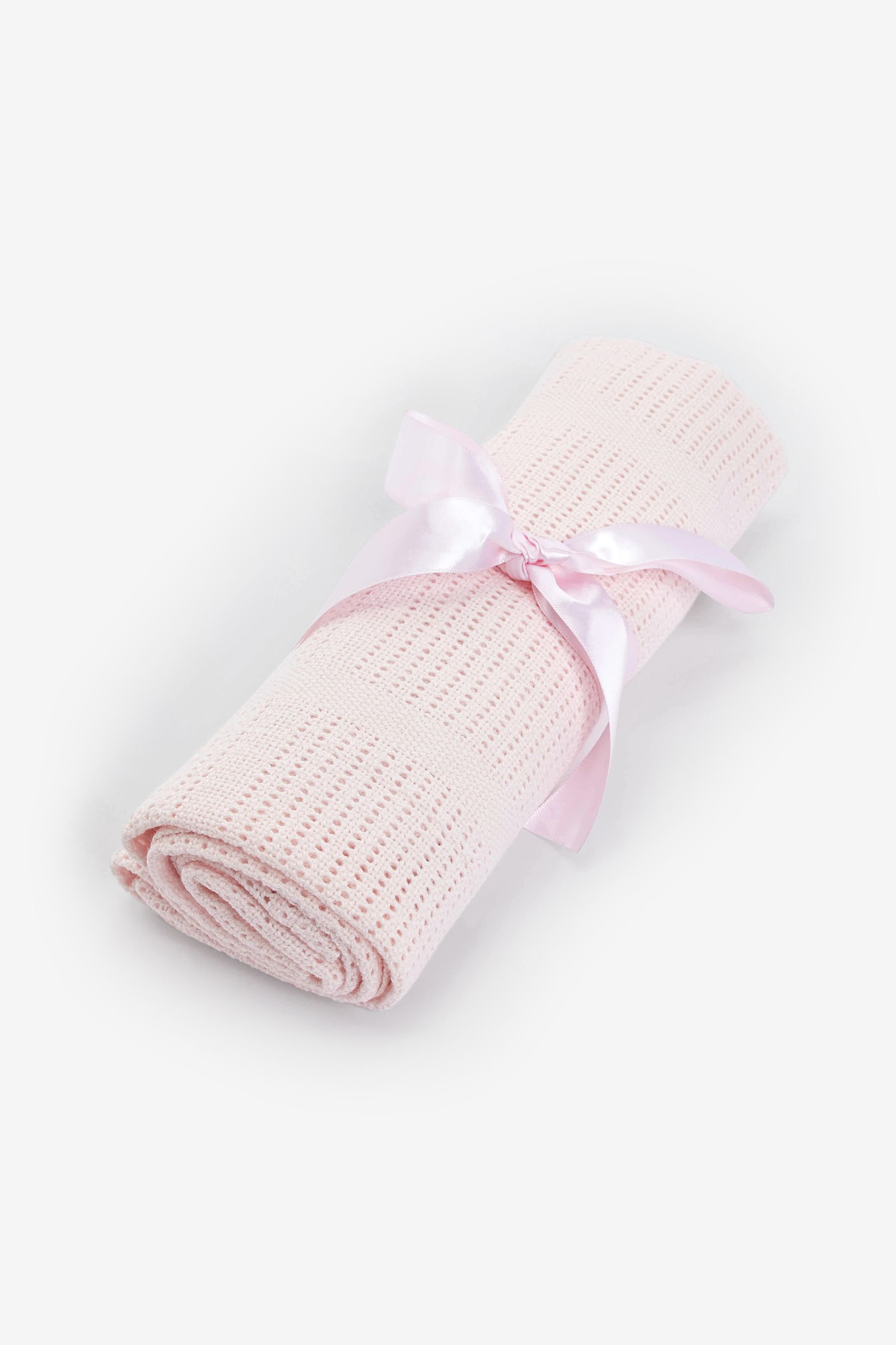 Buy Pink Baby 100 Cotton Cellular Blanket from the Next UK online shop