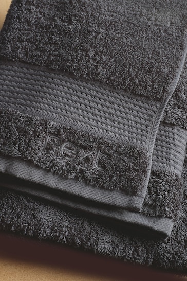 Grey Charcoal Egyptian Cotton Towel