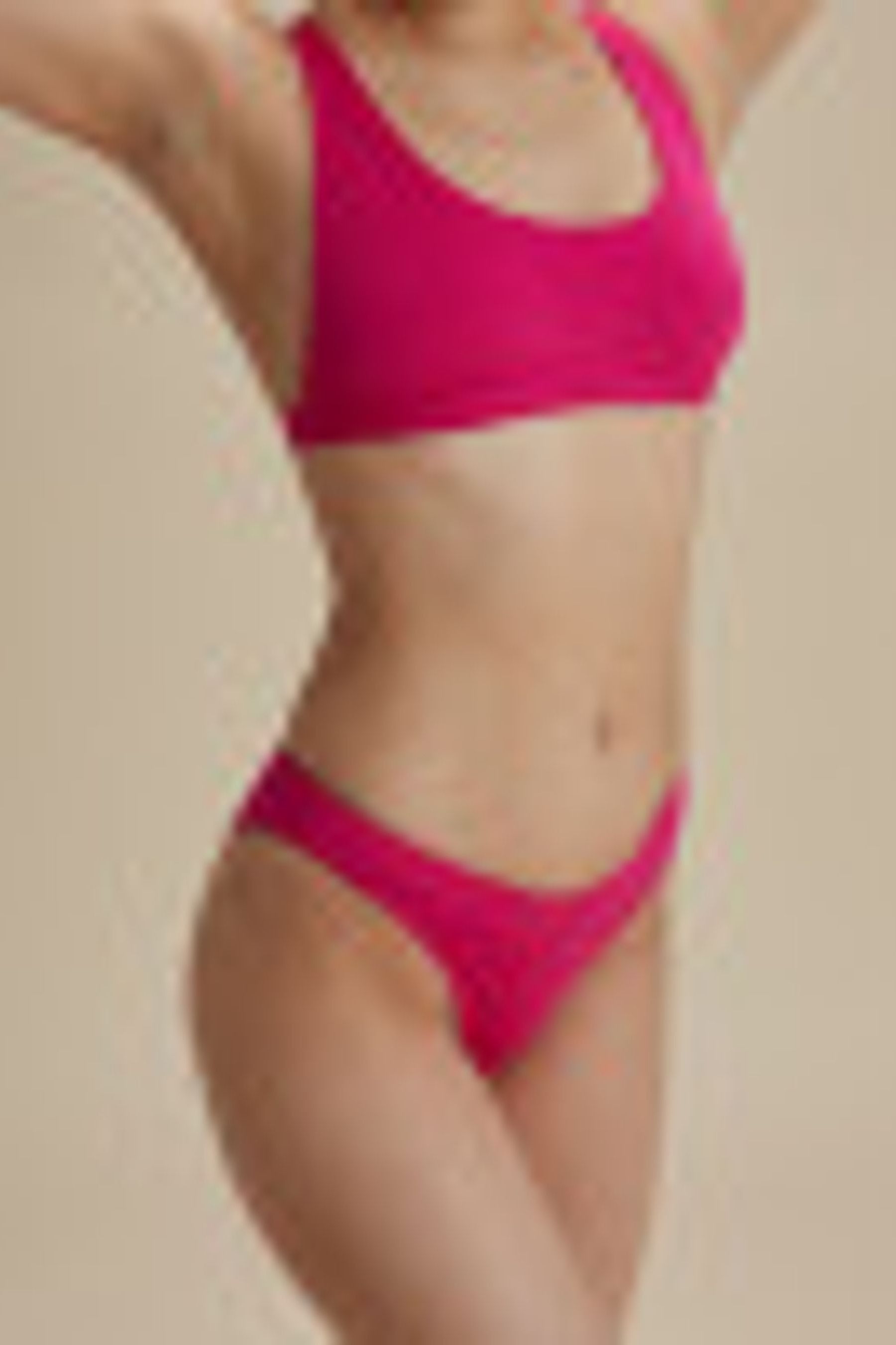 Buy Speedo Womens Flu3nte Quick Drying High Waisted Bikini Bottoms
