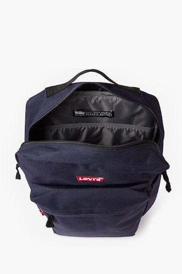 Levi's® Navy Blue Logo Backpack