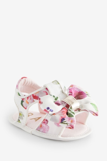 Baker by Ted Baker Baby Girls Bow Padders Sandals