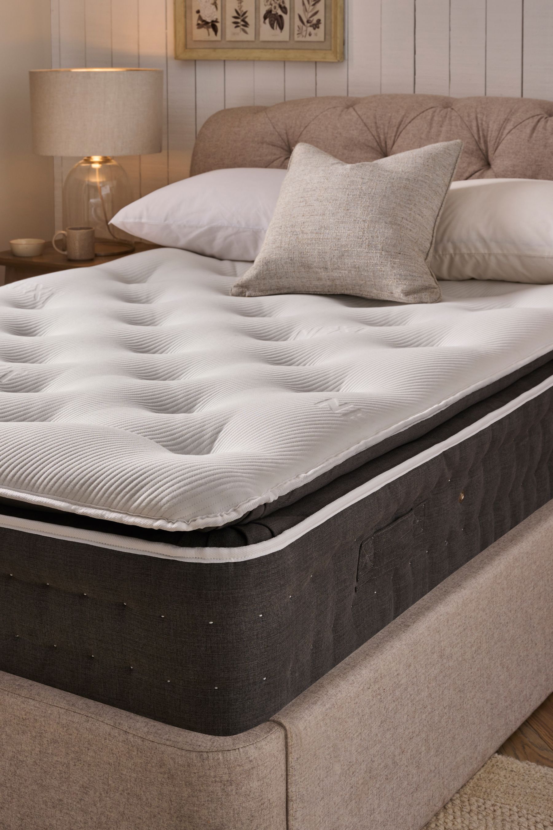 Pillow top latex pocket 1400 mattress discount