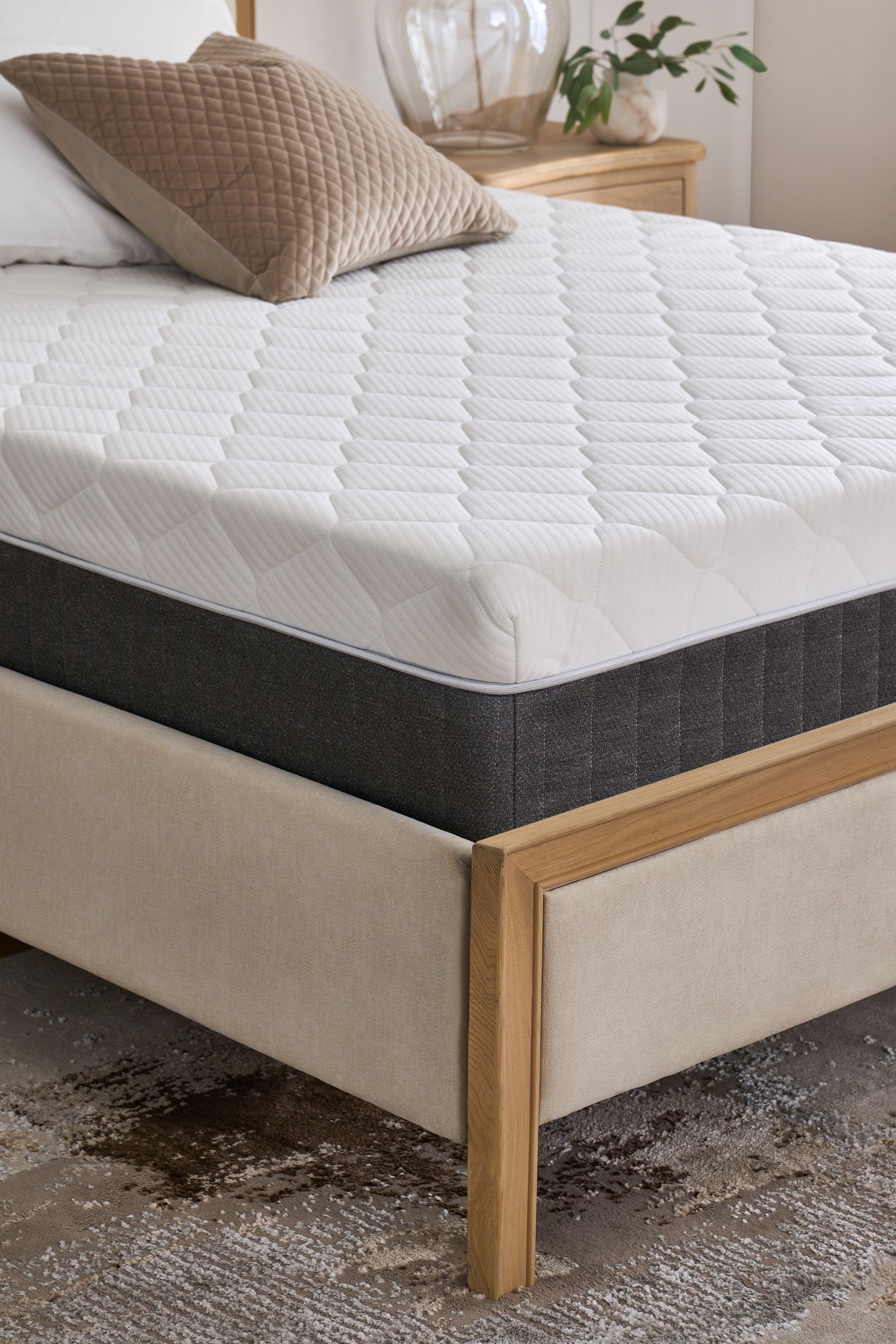Hybrid firm top mattress king