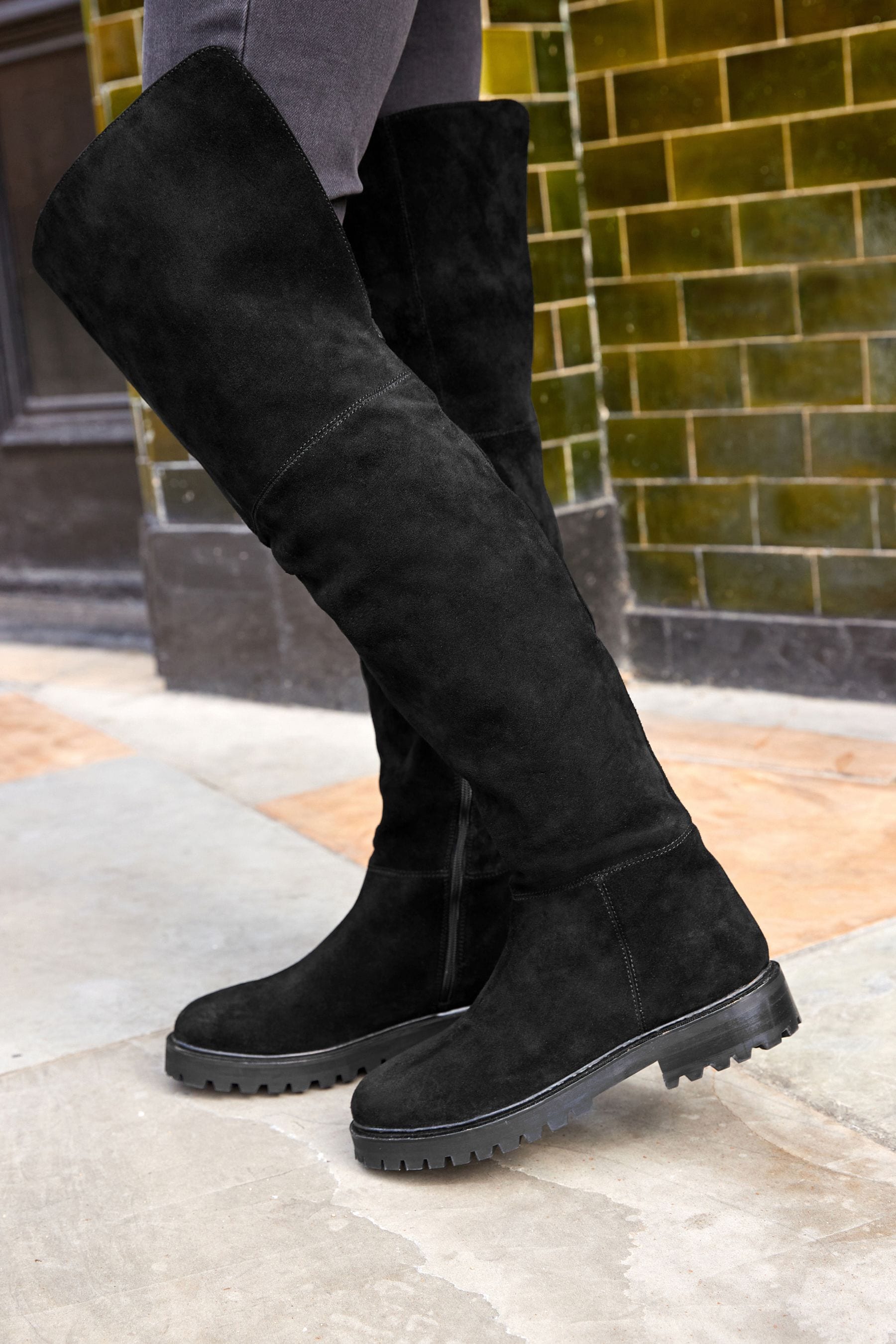 Over the hotsell knee comfort boots