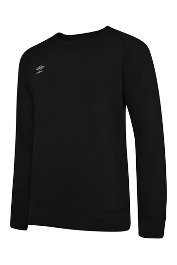 Umbro Dark Black Ground Club Leisure Sweatshirt