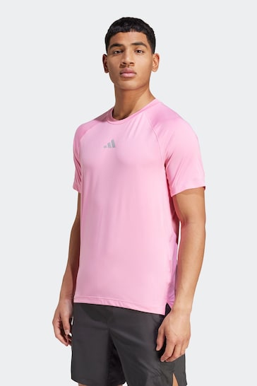 adidas Pink Gym+Training T-Shirt