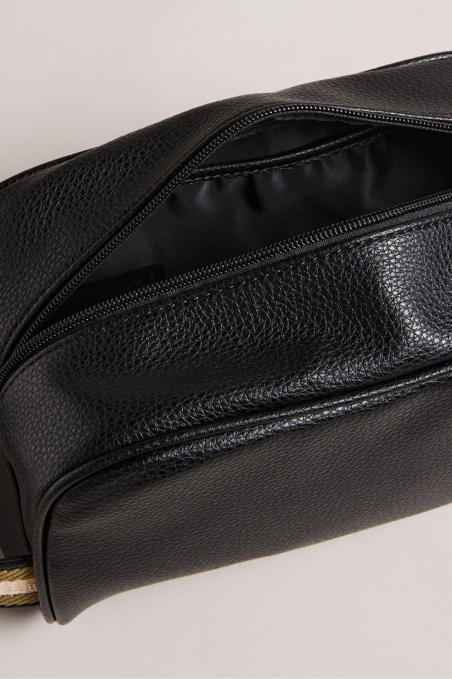 Buy Ted Baker Kaiiro Webbing Black Wash Bag from the Next UK