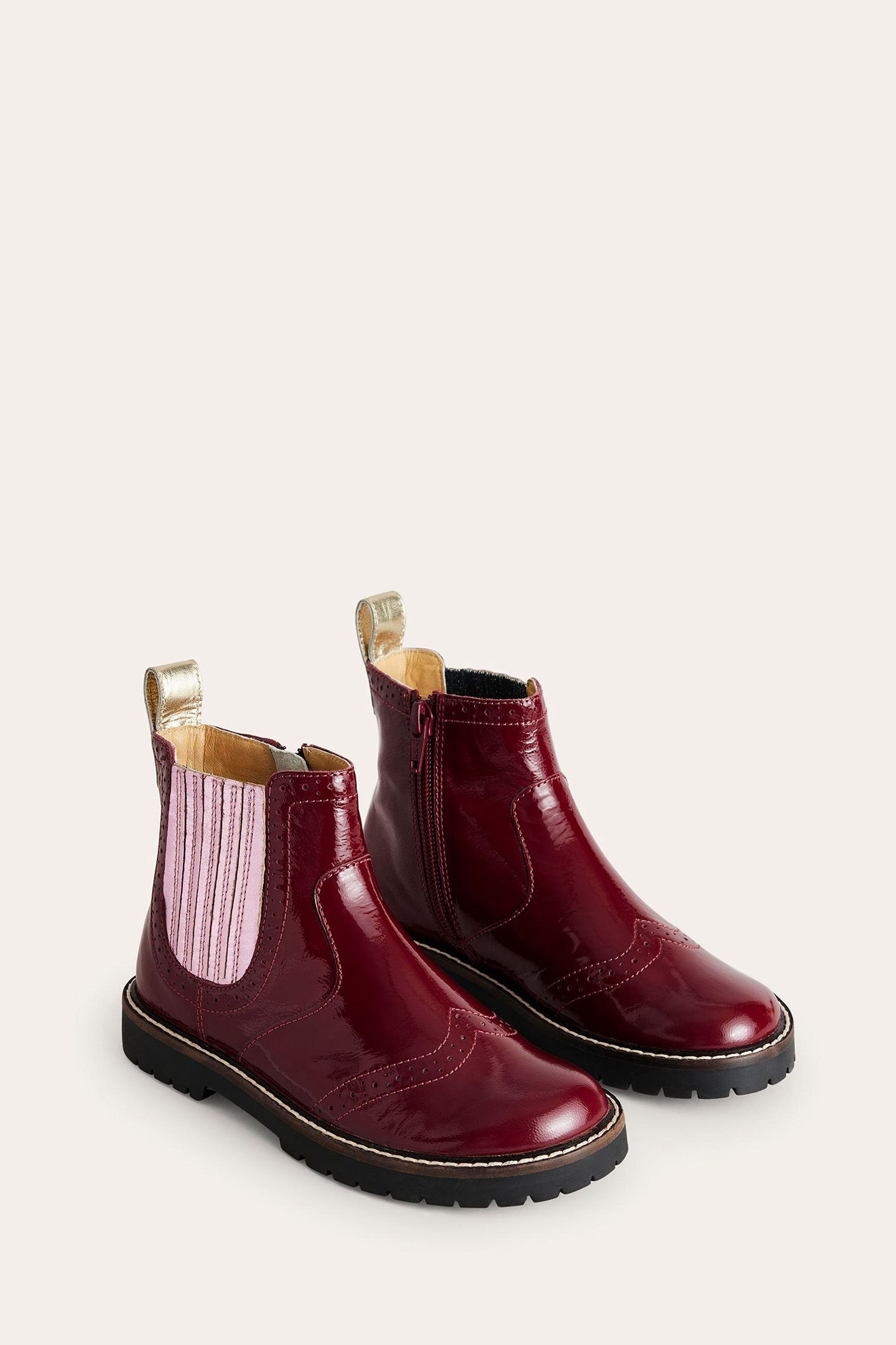 Boden hotsell red boots