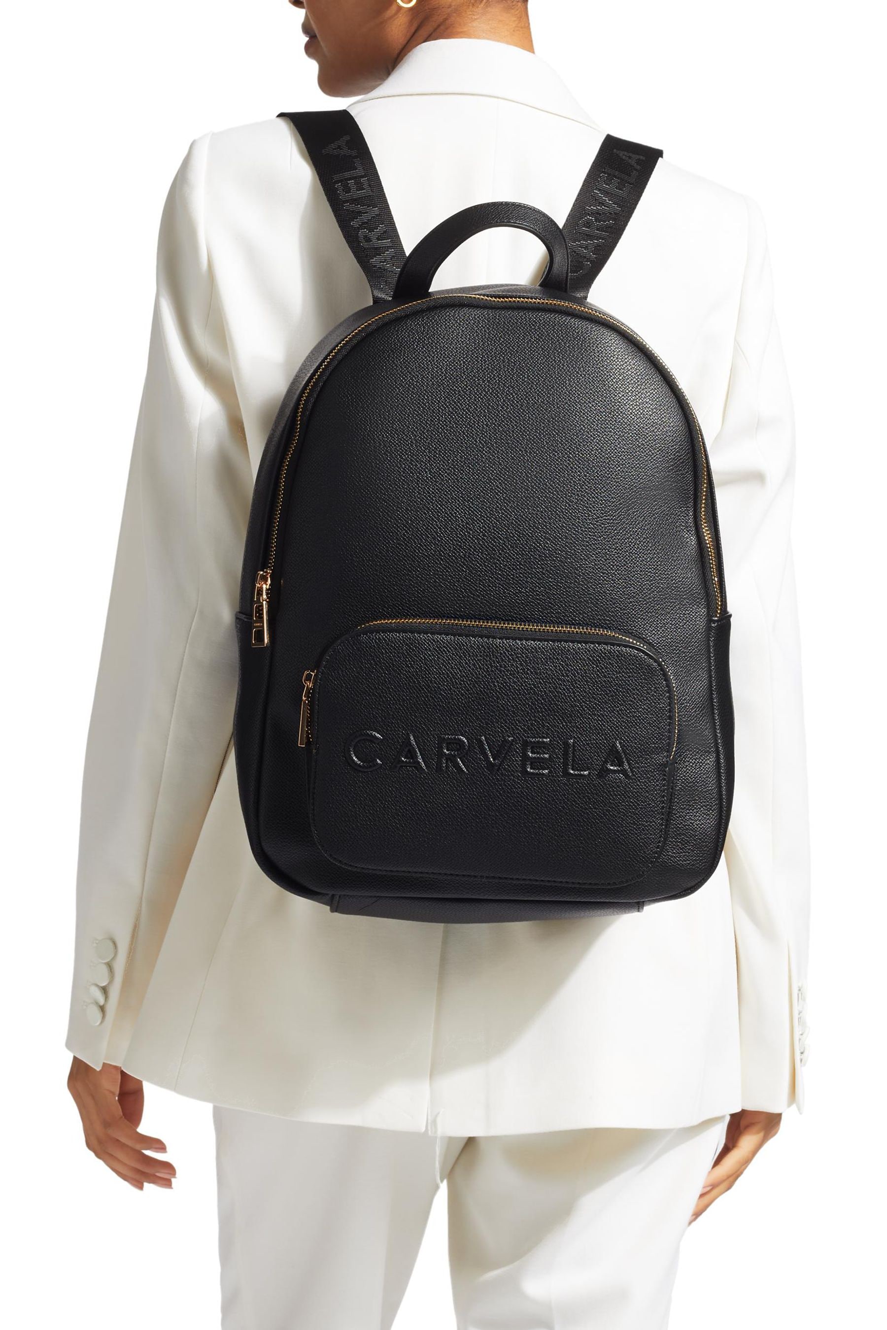 Carvela online grey backpack