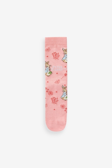 Pink/Green Peter Rabbit and Friends Ankle Socks 4 Pack