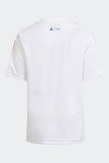 adidas White Sportswear X Marvel Avengers T-Shirt