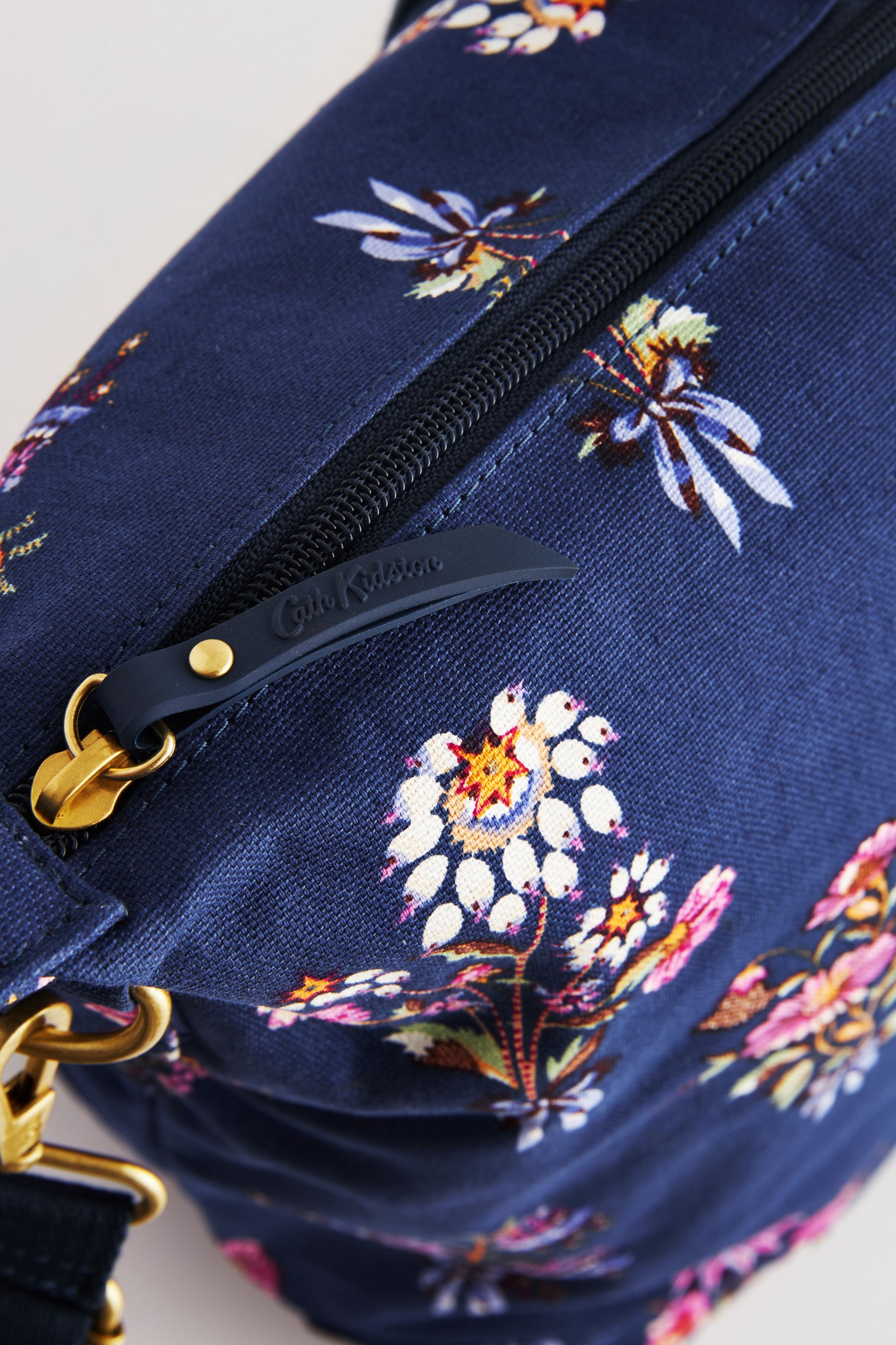 Buy Cath Kidston Navy Blue Floral Bunches Strappy Overnight Bag from the Next UK online shop