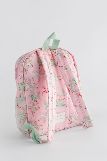 Cath Kidston Pink Unicorn Print Large Backpack