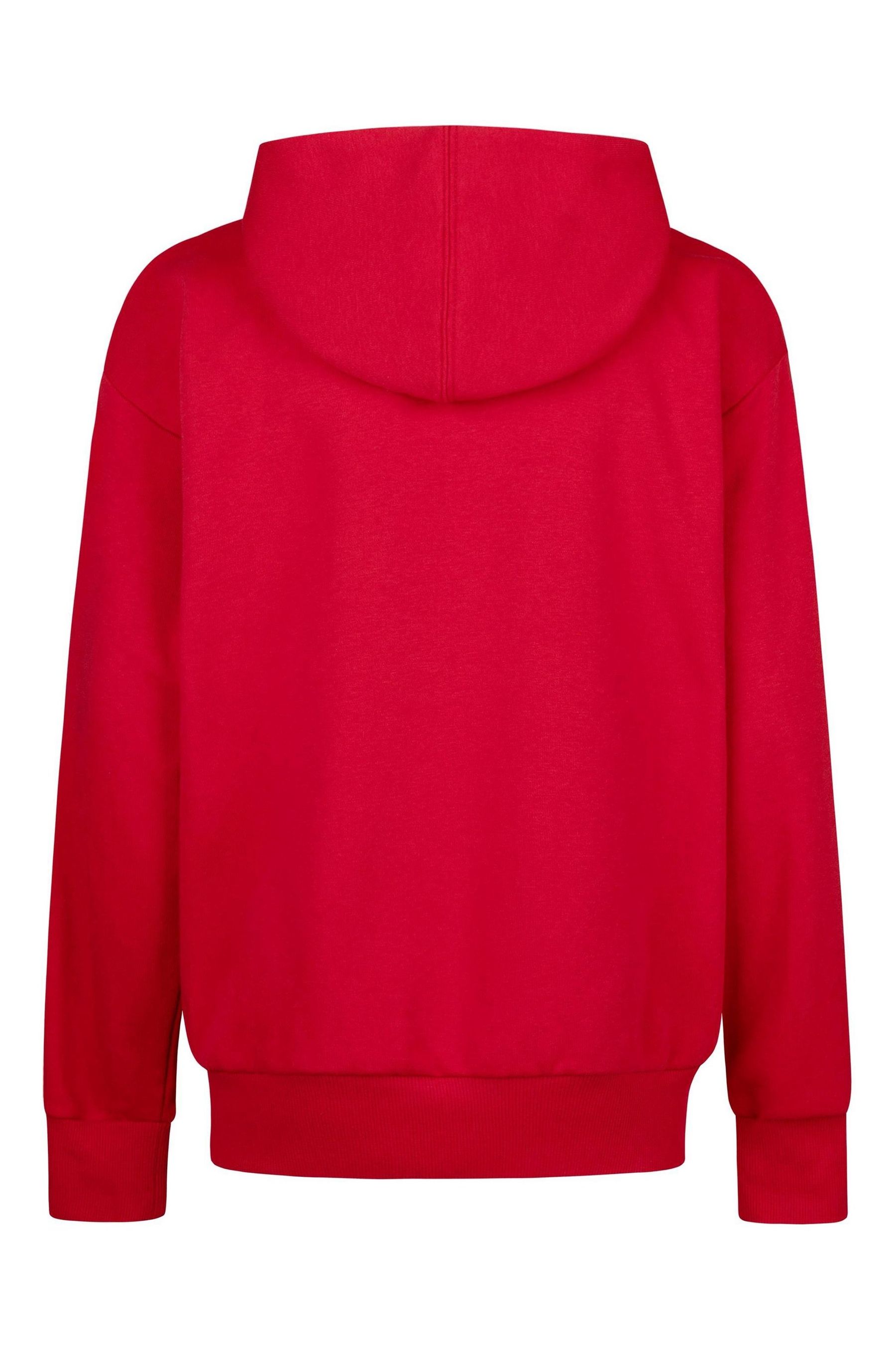 Red converse hoodie womens sale
