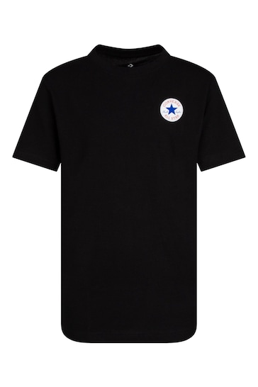Converse Black Printed T-Shirt