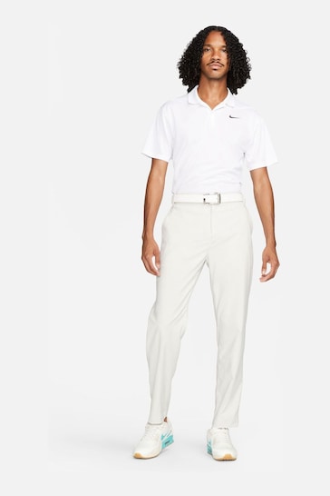 Nike White Dri-FIT Victory Golf Chino Trousers