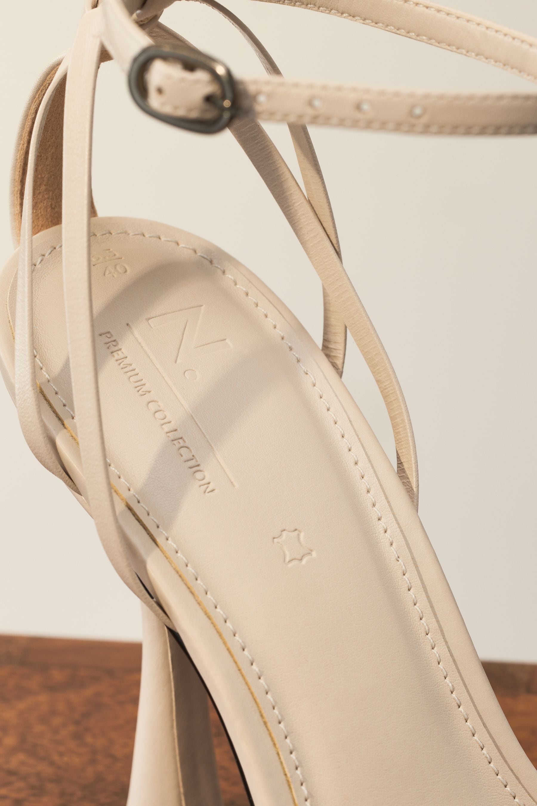Nude cage heels discount