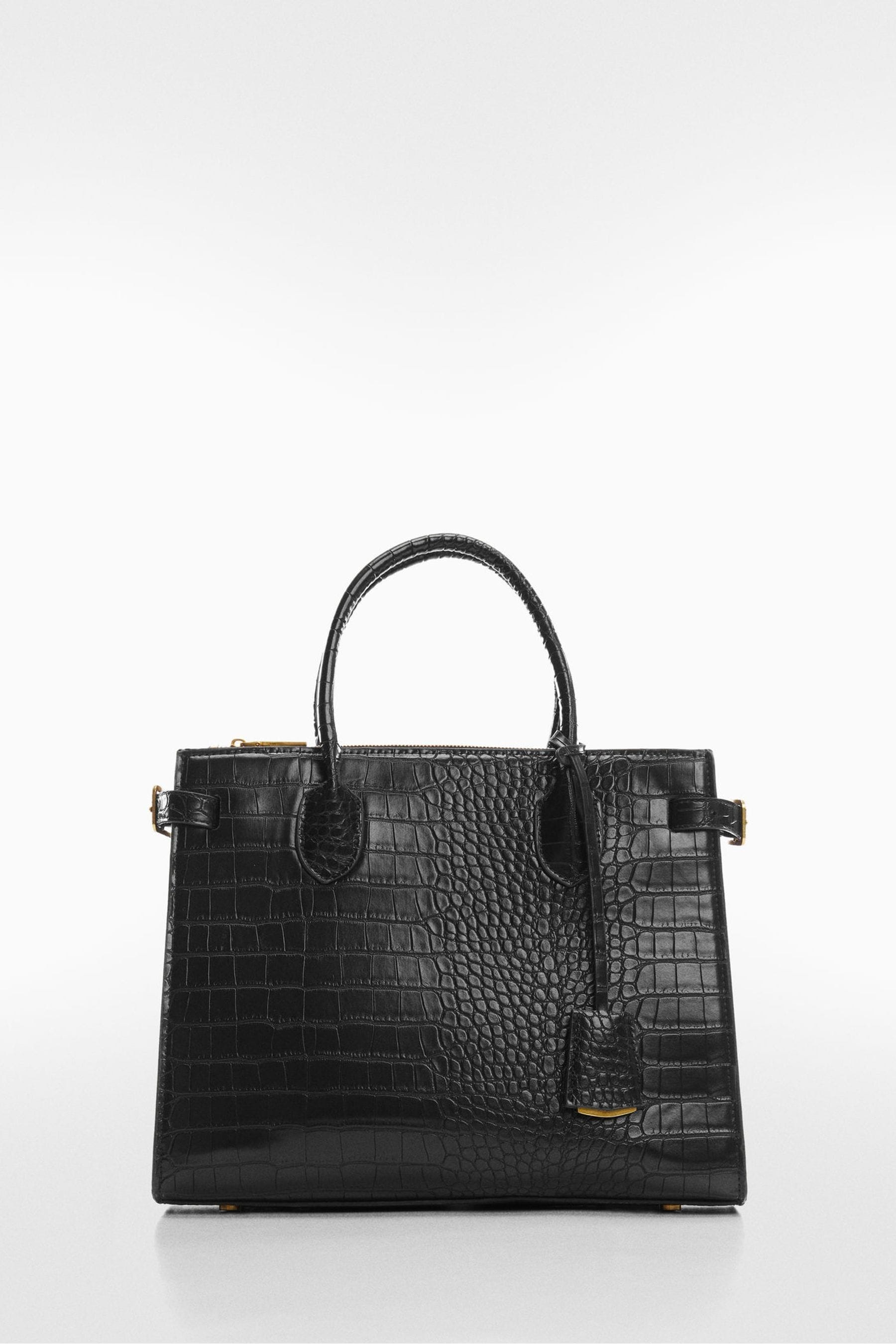 Mango crocodile sale bag