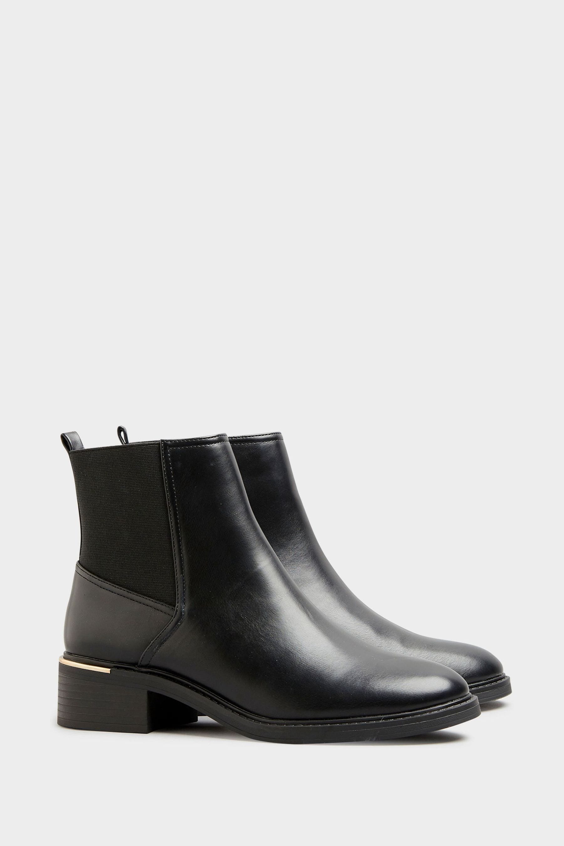 Metal trim ankle best sale boots