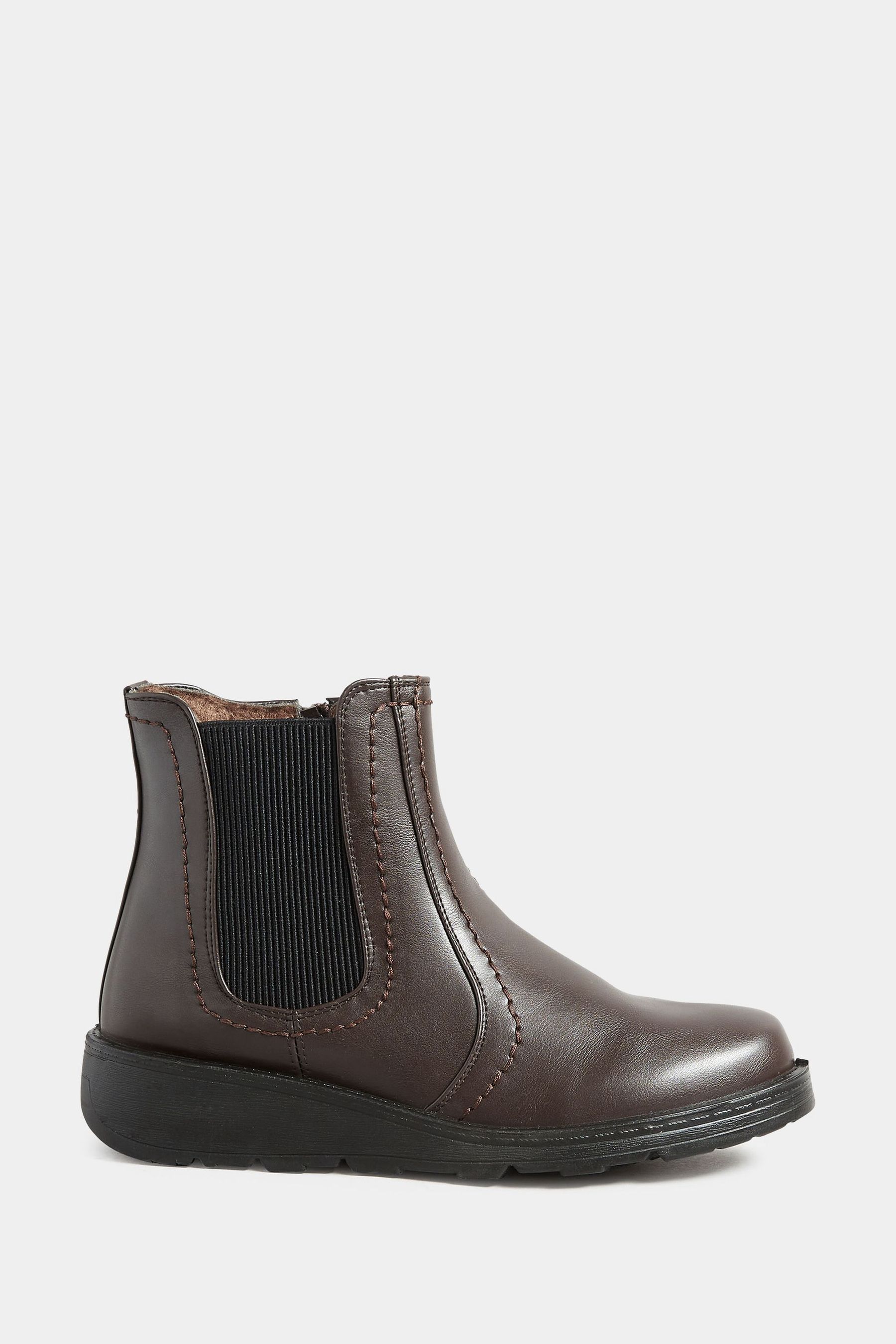Extra wide fit chelsea shop boots