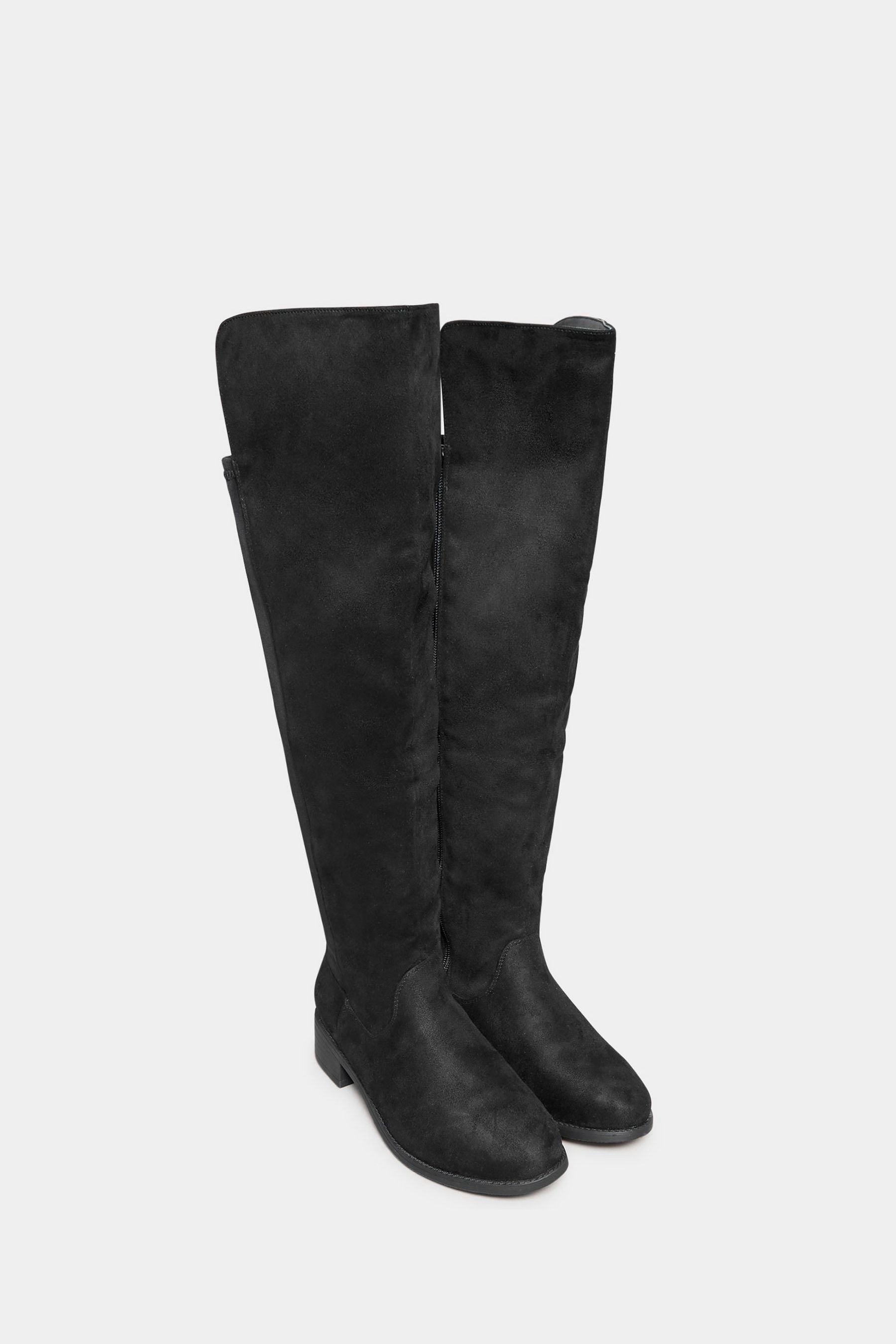 Extra wide over the hotsell knee boots