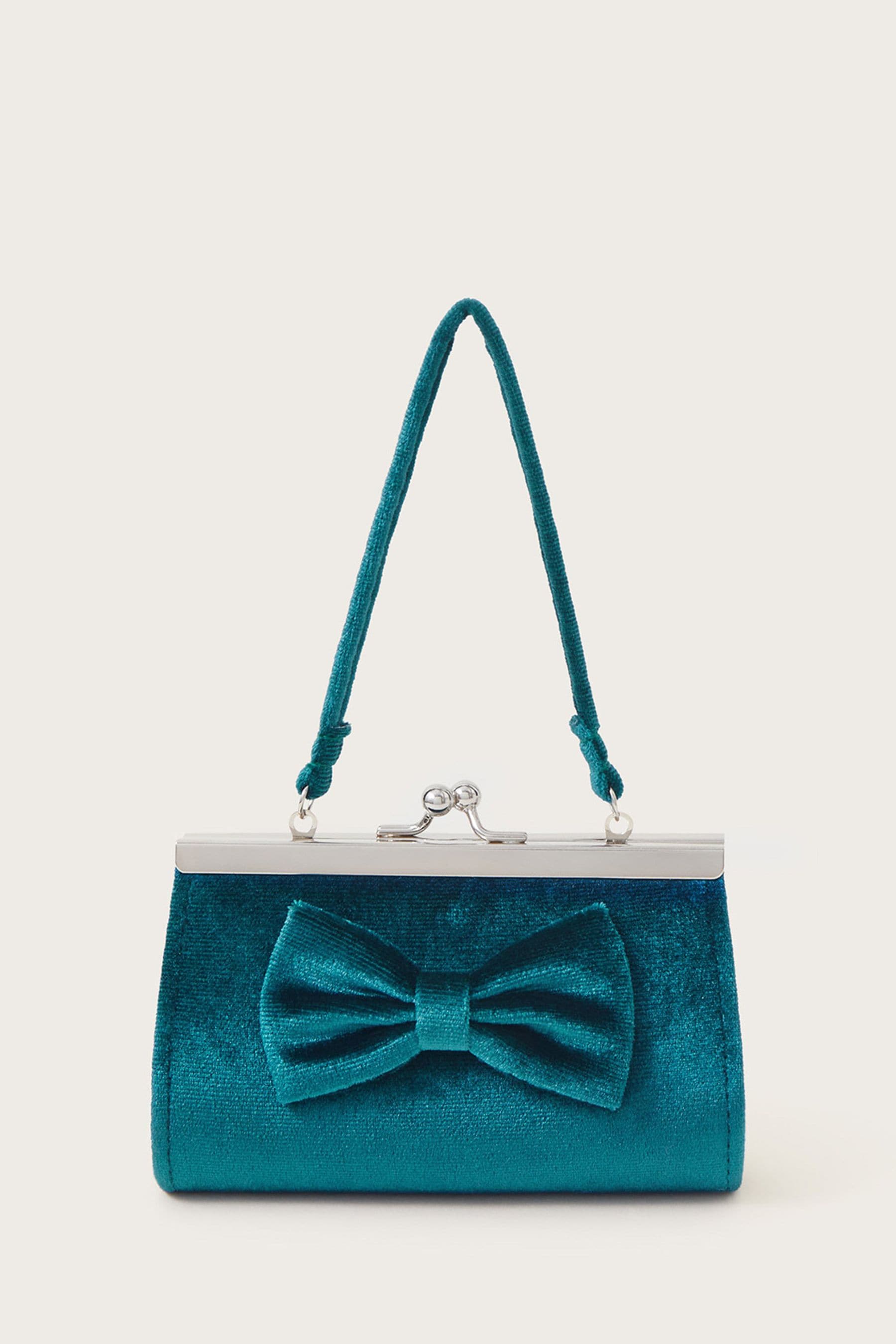 Mini shop bag blue