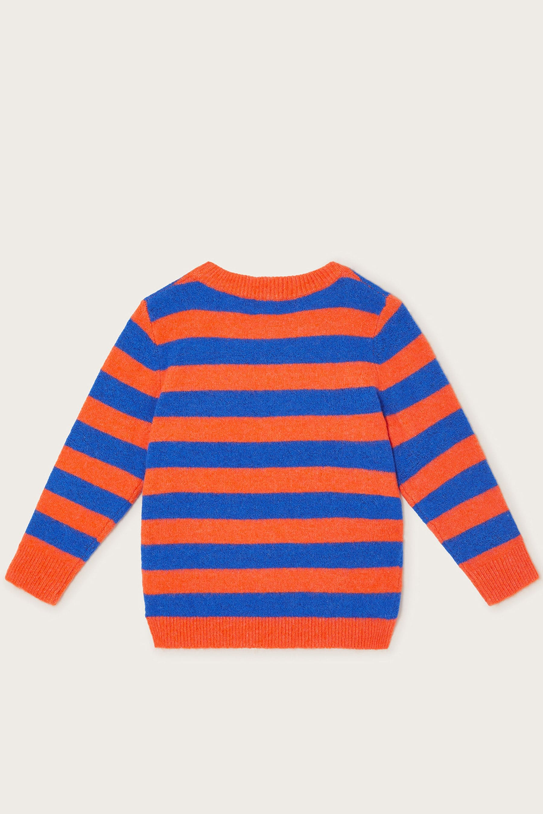 Buy Monsoon Orange Stripe Knit Jumper from the Next UK online shop