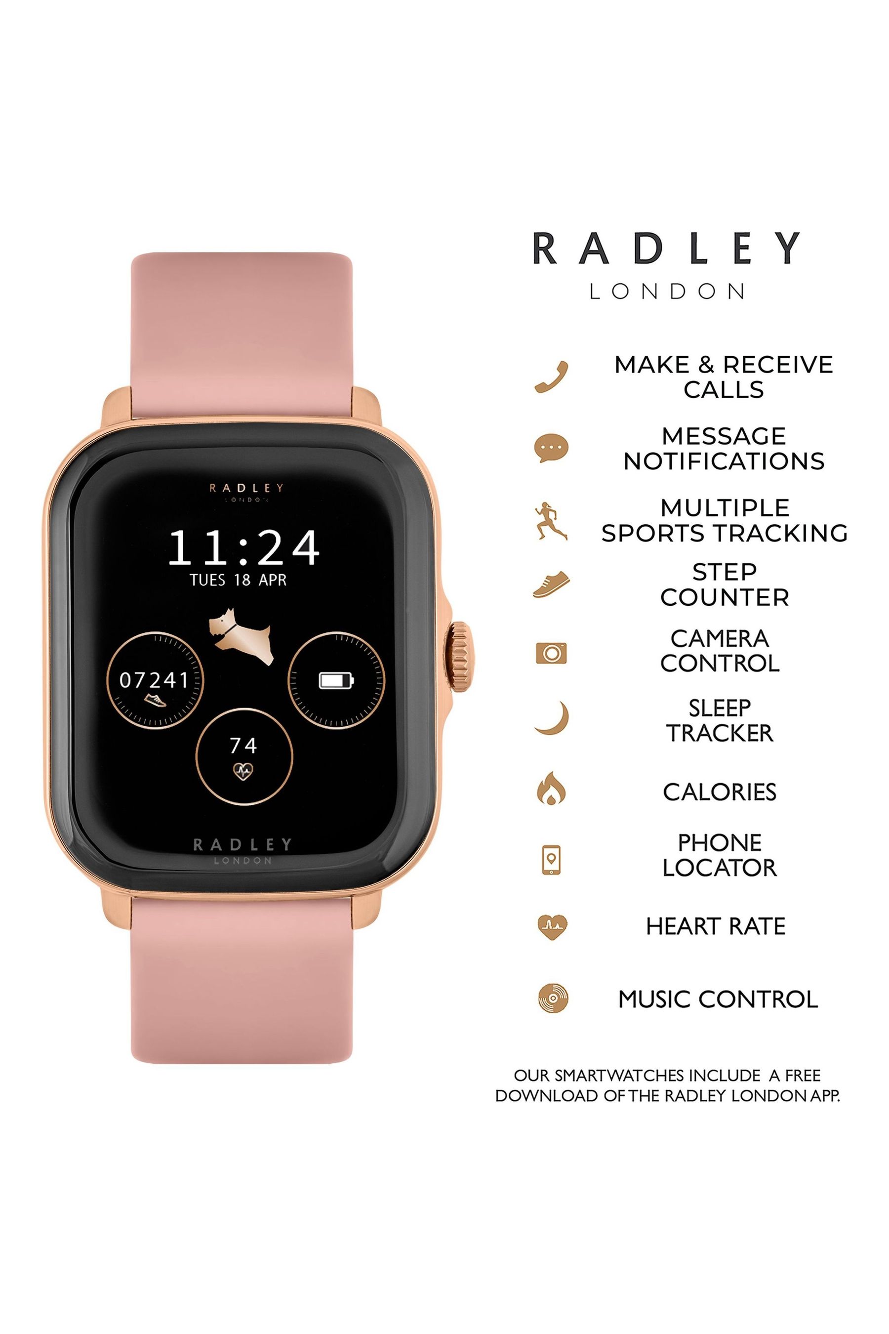 Smartwatch with sales interchangeable bands