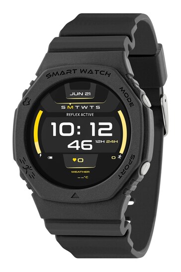 Reflex Active Black Series 26 Smart Sports Calling Watch