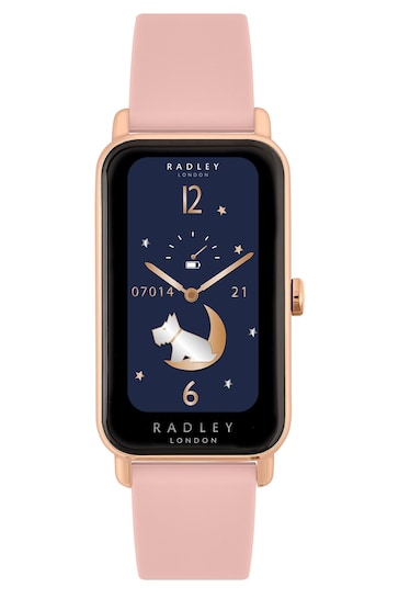 Radley Ladies Gold Tone Series 21 Smart Rose Cobweb Lozenge Watch RYS21-2150