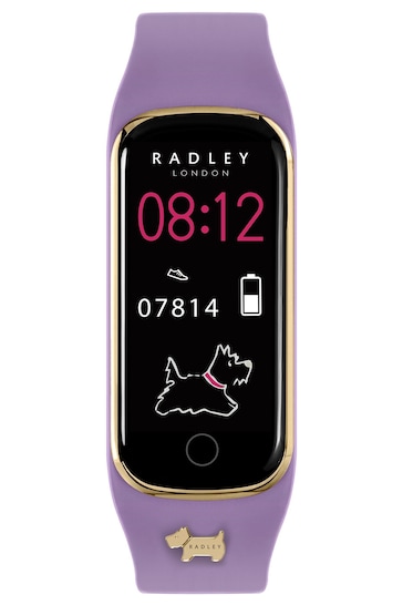 Radley Ladies Purple Series 8 Amethyst Silicone Strap Smart Watch RYS08-2136