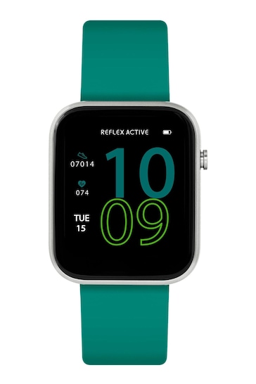 Reflex Active Green Series 12 Teal Strap Smart Watch
