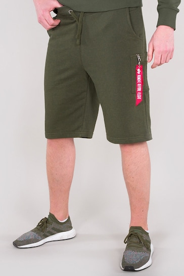 Alpha Industries Green X-Fit Shorts