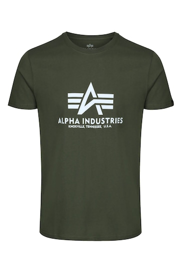 Alpha Industries Logo White T-Shirt